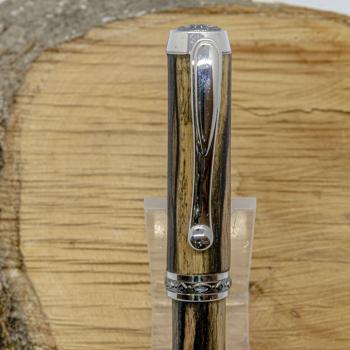 Statesman Jr. Füller Rhodium/schw. Titan