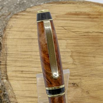 Cigar Twist Pen Gold 24ct vergoldet