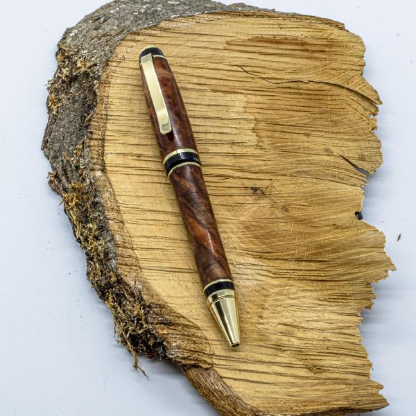 Cigar Twist Pen Gold 24ct vergoldet