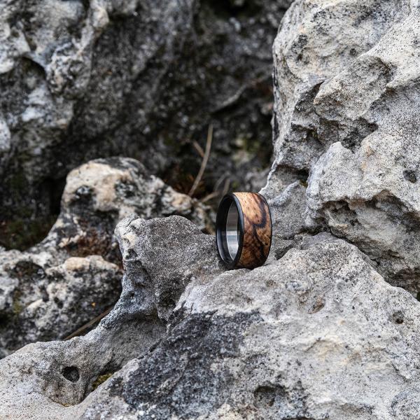 Edelstahlring Buche
