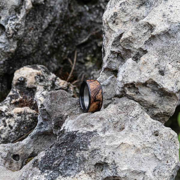 Edelstahlring Buche