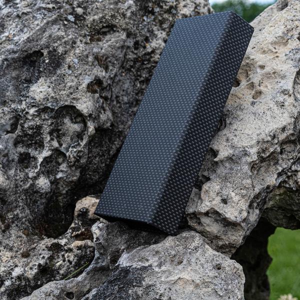 Etui-Geschenkbox Carbon-Optik bis zwei Stifte